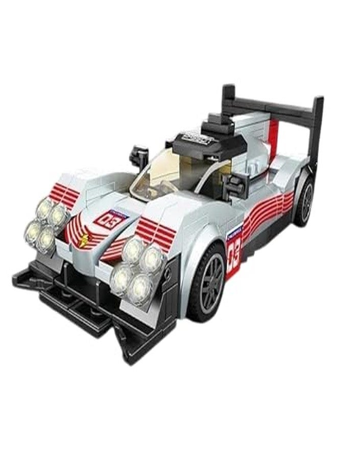 RAHU F1 Racing Car Building Block Set Construction Toy Learning Toys Building Blocks for Kids and Adults 282 Pieces (White F1) - Image 1